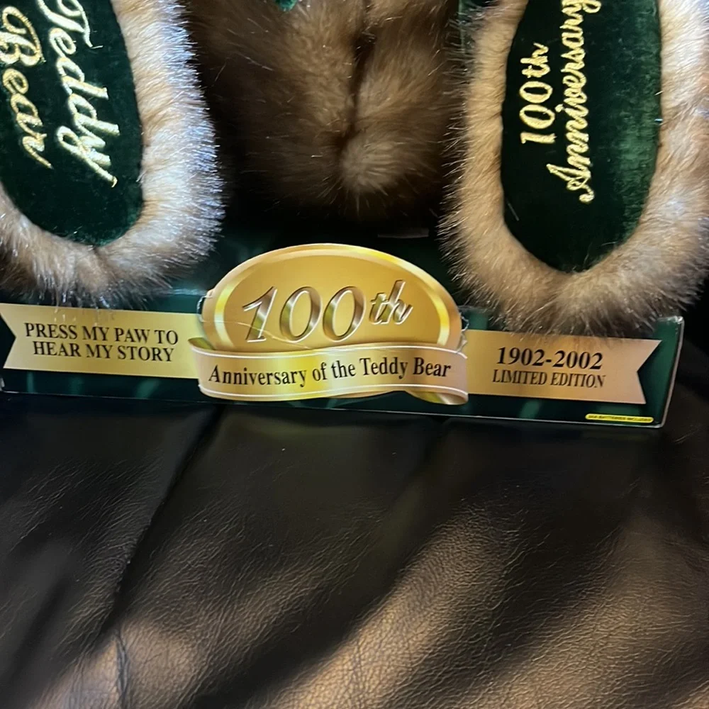 Collector’s Edition 100th Anniversary of the Teddy Bear